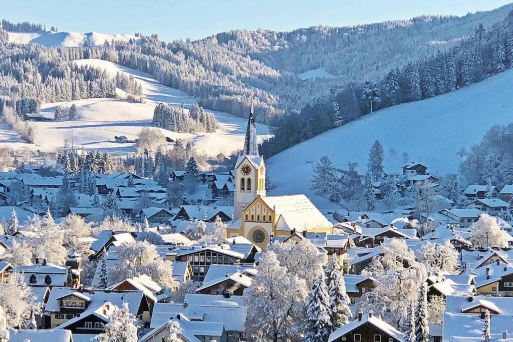 Landhaus Eibelesee Oberstaufen Dış mekan fotoğraf