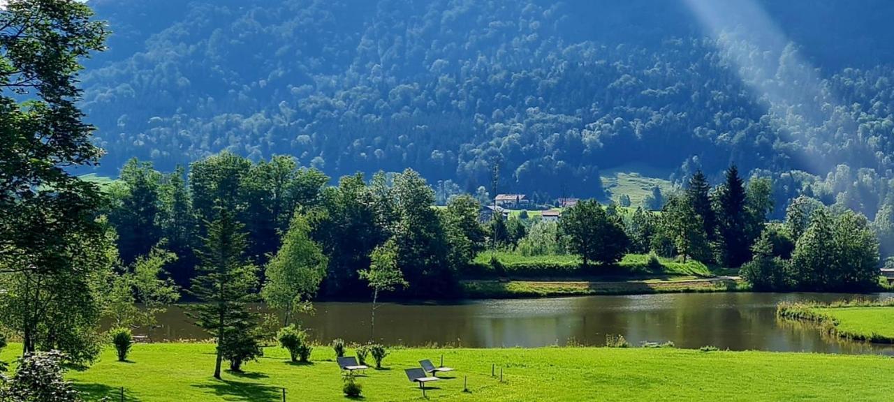 Landhaus Eibelesee Oberstaufen Dış mekan fotoğraf