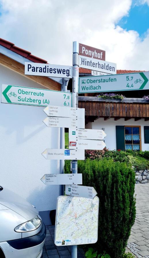 Landhaus Eibelesee Oberstaufen Dış mekan fotoğraf